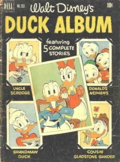 Four Color 353 - Ducks - Donalds Nephew - Donalds Cousin - Donalds Wife - Uncle Scrooge