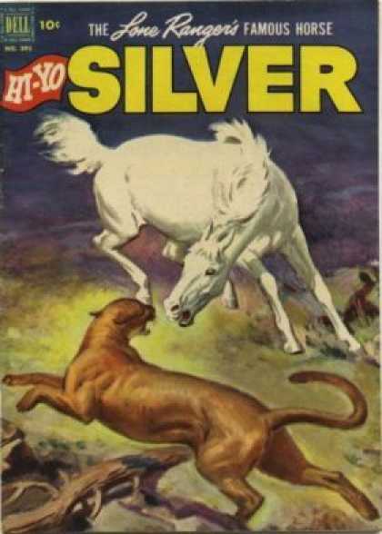 Four Color 392 - Silver - Horse - Animals - Famous Horse - Hi-yo