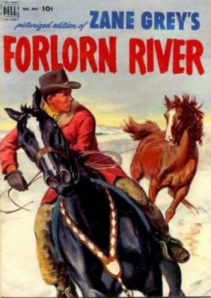Four Color 395 - Zane Grey - Horses - Cowboy - Western - Rustler