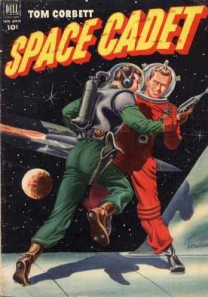Four Color 400 - Space - Astronauts - Fighting - Spaceship - Ray Gun