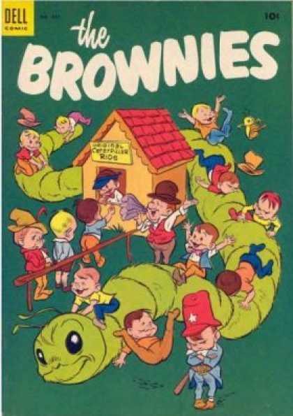 Four Color 482 - Brownies - Dell - 10cent - Child - Worm