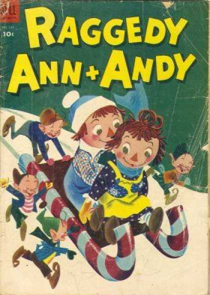 Four Color 533 - Raggedy - Ann Andy - Cap - Six Images - Us 10