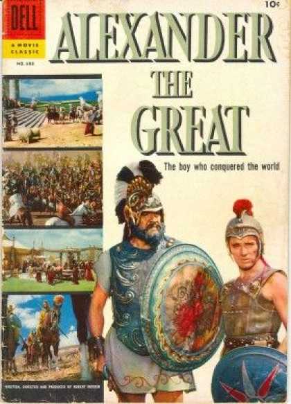 Four Color 688 - Dell - Alexander The Great - Helmets - Armor - The Boy Who Conquered The World