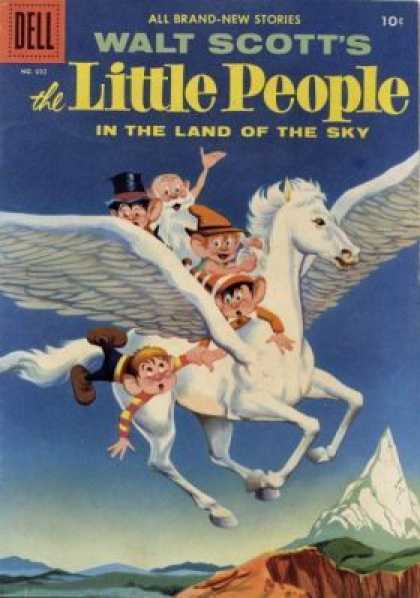 Four Color 692 - Little People - Walt Scott - Land Of The Sky - Brand New Stories - Pegasus