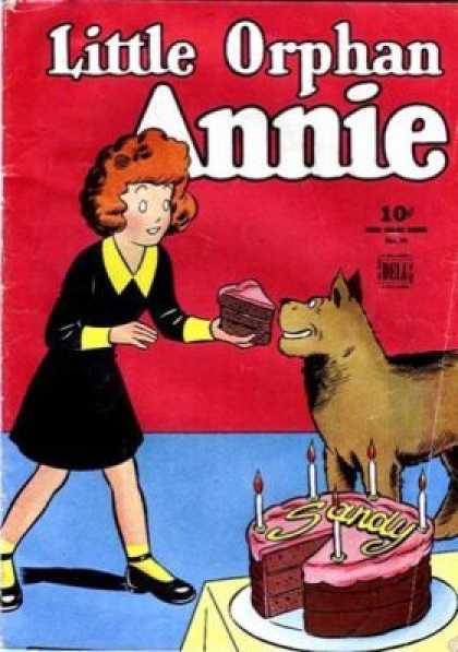 Four Color 76 - Little Orphan - Annie - Dog - Cake - Birthday