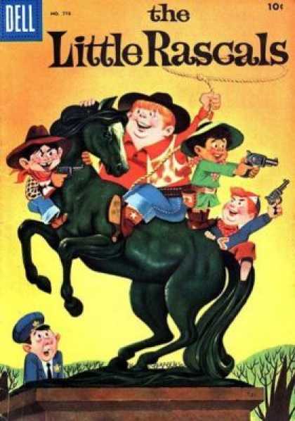 Four Color 778 - Dell - Little Boys - Gun - Shoot - Horse