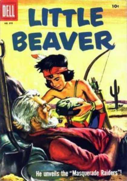 Four Color 870 - Little Beaver - Indian - Canteen - Cactus - Masquerade Raiders