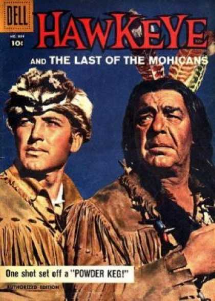 Four Color 884 - Last Of The Mohicans - Coon Cap - Indian - Hawkeye - Powder Keg