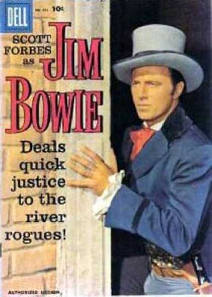 Four Color 893 - Jim Bowie - Gun - Doorway - Ruffled Sleeve - Justice