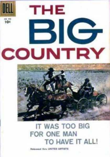 Four Color 946 - Dell - The Big Country - Horse - United Artists - Man