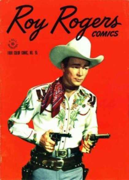 Four Color 95 - Roy Rogers - Comics - Hat - Cowboy - Gun