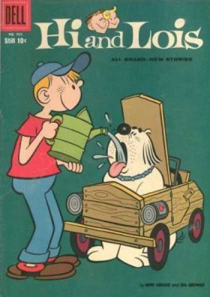 Four Color 955 - Hi And Lois - Dell - Boy - Dog - All Brand New Stories