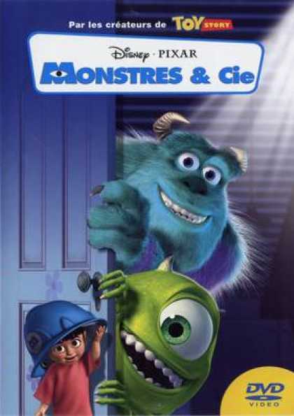 French DVDs - Monsters Inc