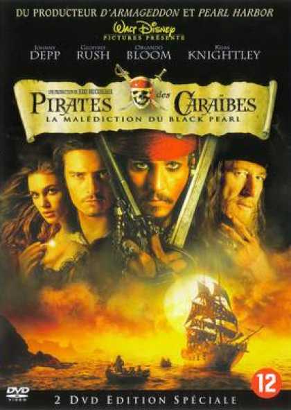 French DVDs - Pirates Of The Carribbean 1