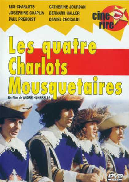 French DVDs - Les Quatre Charlots Mousquetaires