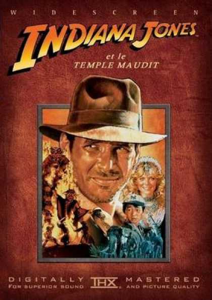 French DVDs - Indiana Jones Trilogy The Temple Of Doom