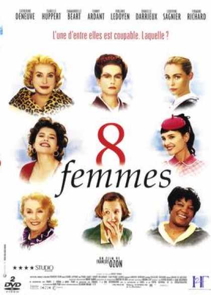 French DVDs - 8 Femmes