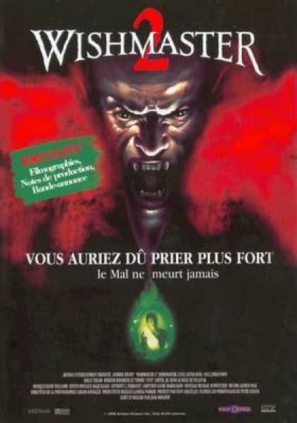 French DVDs - Wishmaster 2