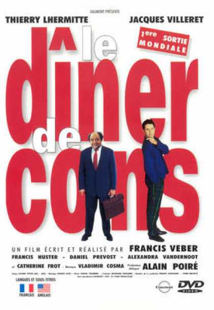 French DVDs - The Dinner Game French Canadian