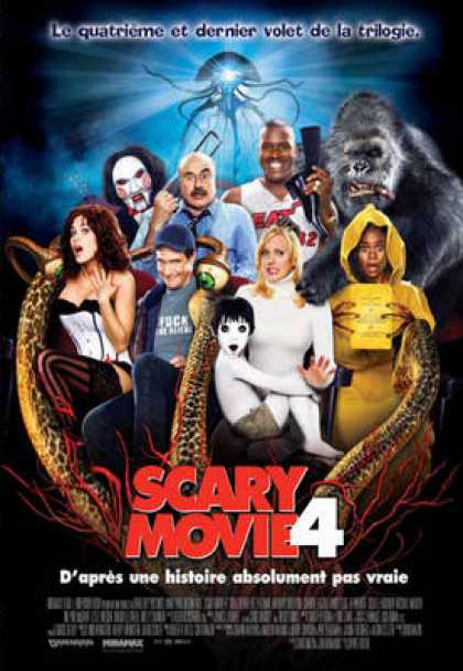 French DVDs - Scary Movie 4