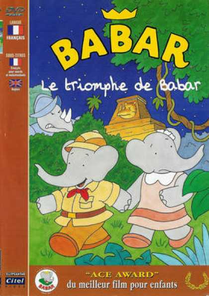 French DVDs - Babar Le Triomphe De Babar