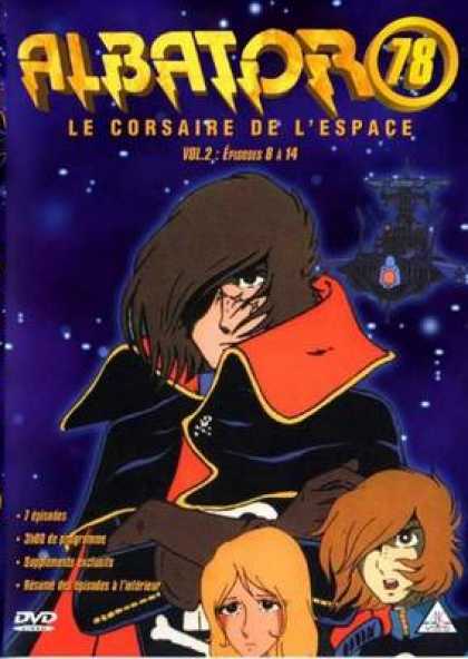 French DVDs - Albator 78 Volume 2