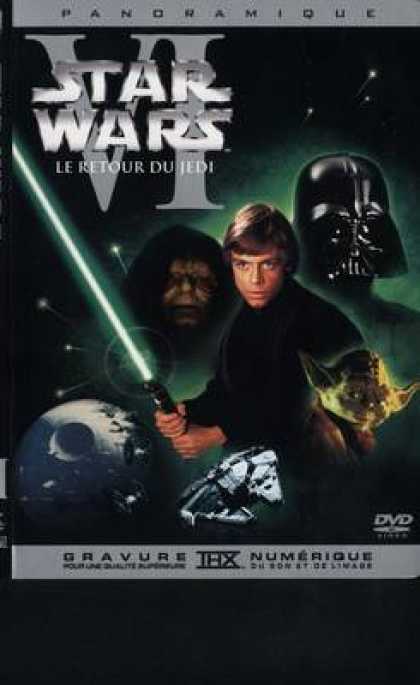 French DVDs - Star Wars 6 Return Of The Jedi French Canadian