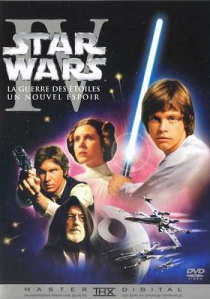 French DVDs - Star Wars Trilogy French Episode 4