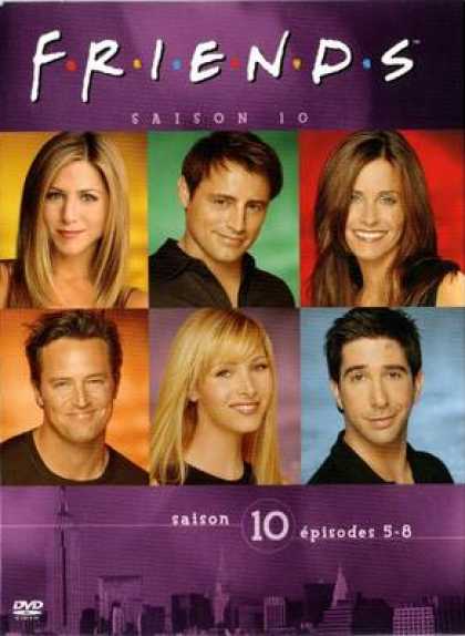 French DVDs - Friends Series 10 Episodes 5 - 8