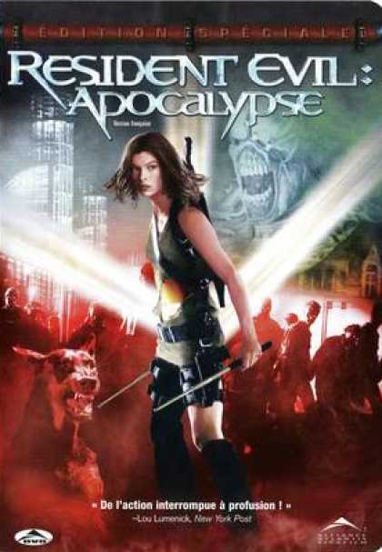 French DVDs - Resident Evil Apocalypse