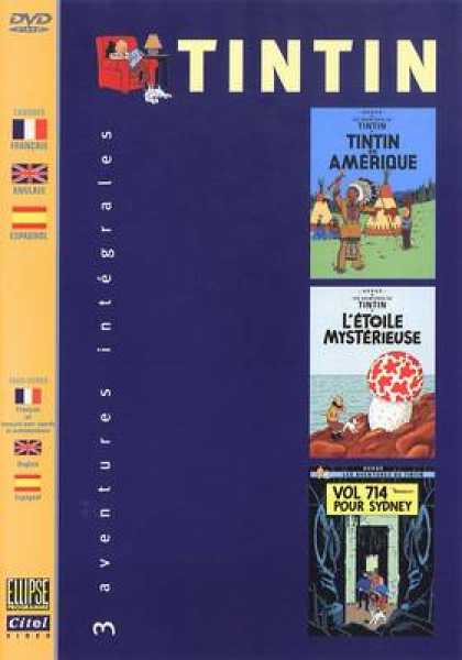 French DVDs - The Adventures Of Tintin 2