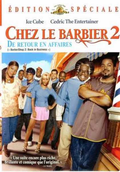 French DVDs - Barbershop 2 Back In Business