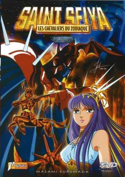 French DVDs - Saint Seiya Volume 03