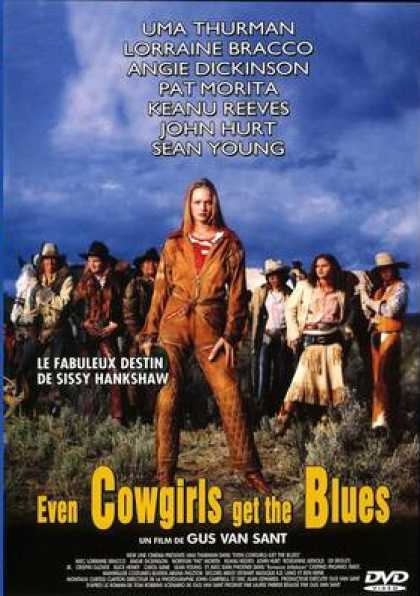 French DVDs - Even Cowgirls Get The Blues