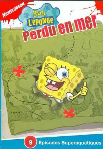 French DVDs - Spongebob Squarepants Lost At Sea