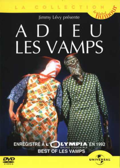 French DVDs - Adieu Les Vamps