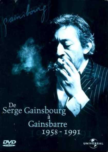 French DVDs - De Serge Gainsbourg A Gainsbarre