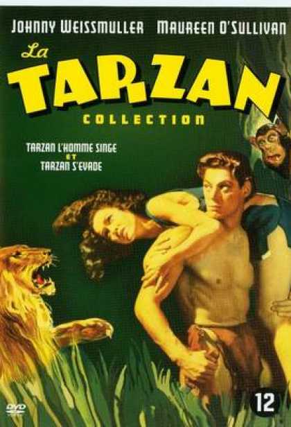 French DVDs - Tarzan The Ape Man And Escapes