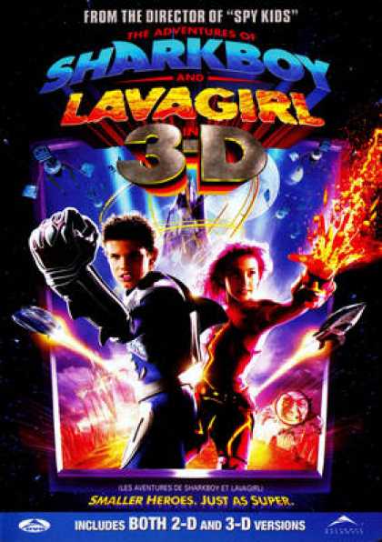French DVDs - Sharkboy And Lavagirl