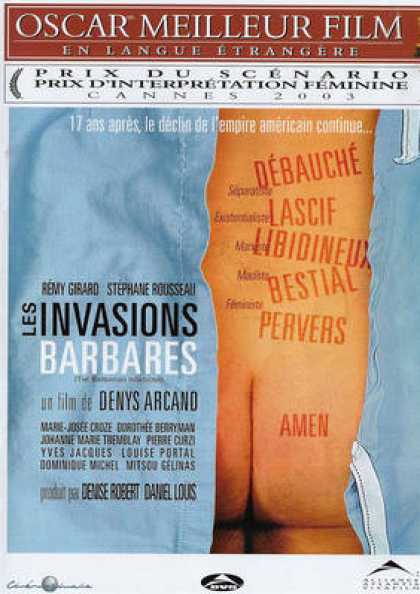 French DVDs - The Barbarian Invasions