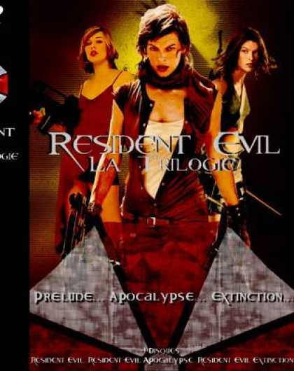 French DVDs - Resident Evil Trilogy