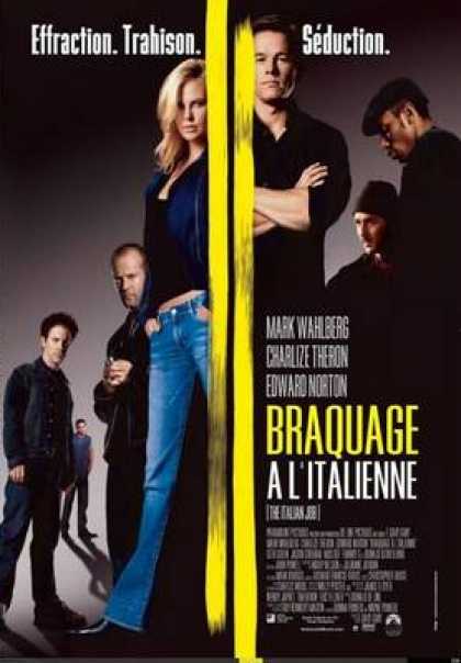 French DVDs - The Italian Job French Canadian