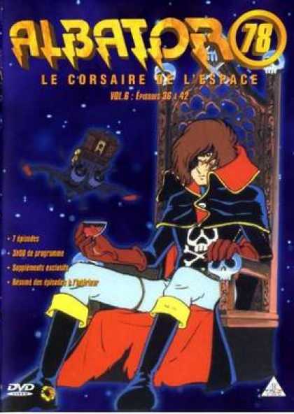 French DVDs - Albator 78 Volume 6