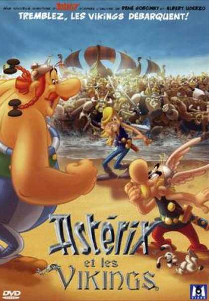 French DVDs - Asterix And The Vikings CUSTOM FRENCH SLIM