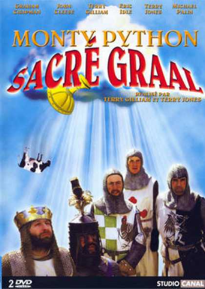 French DVDs - Monty Python Sacre Graal