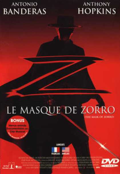 French DVDs - The Legend Of Zorro