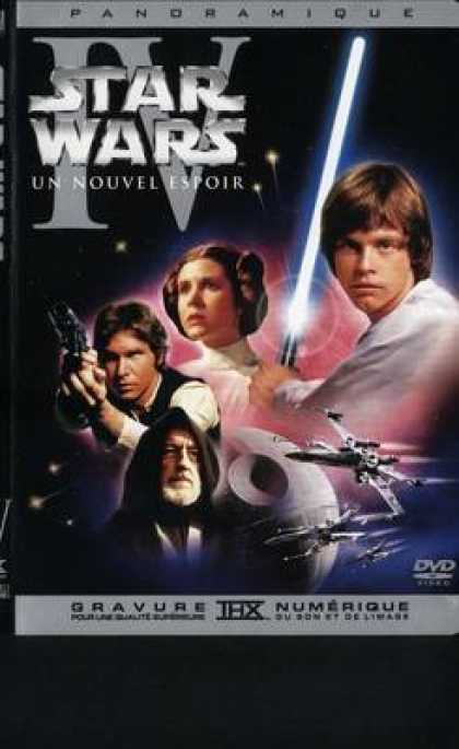 French DVDs - Star Wars 4 A New Hope French Canadian