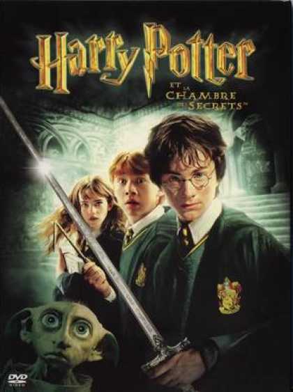 French DVDs - Harry Potter And The Chamber Of Secrets