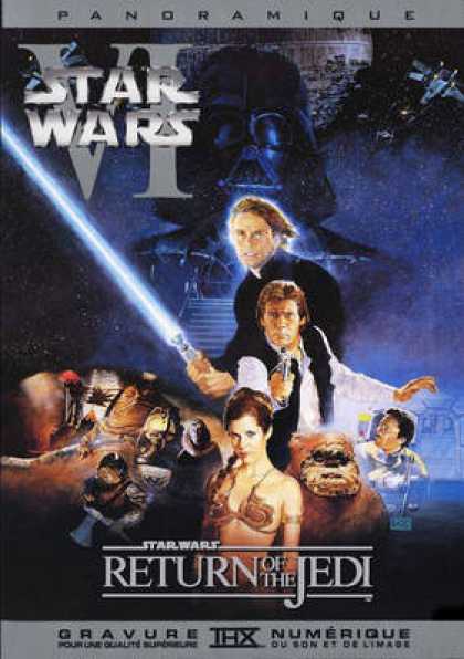French DVDs - Star Wars Return Of The Jedi