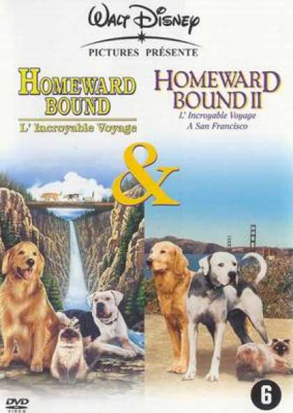 French DVDs - Homeward Bound 1 And 2